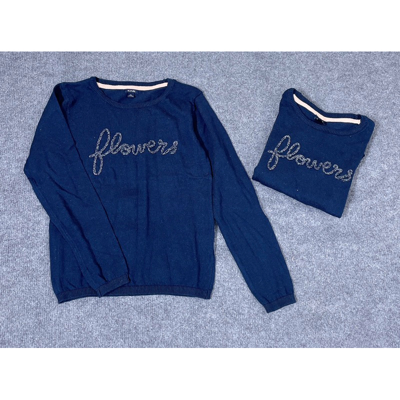 เสื้อสเวตเตอร์ทรงเข้ารูปของเด็กผู้หญิง Kiabi