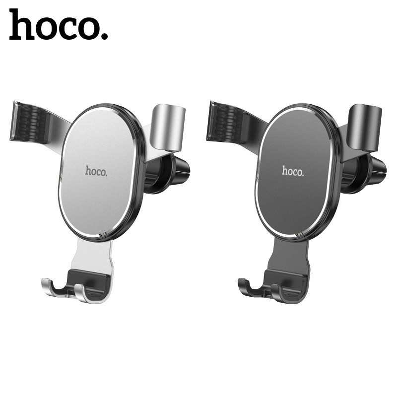 Hoco CA56 Plus ที่วางโทรศัพท์มือถือสําหรับรถยนต์แรงโน้มถ่วงแบบโลหะของแท้