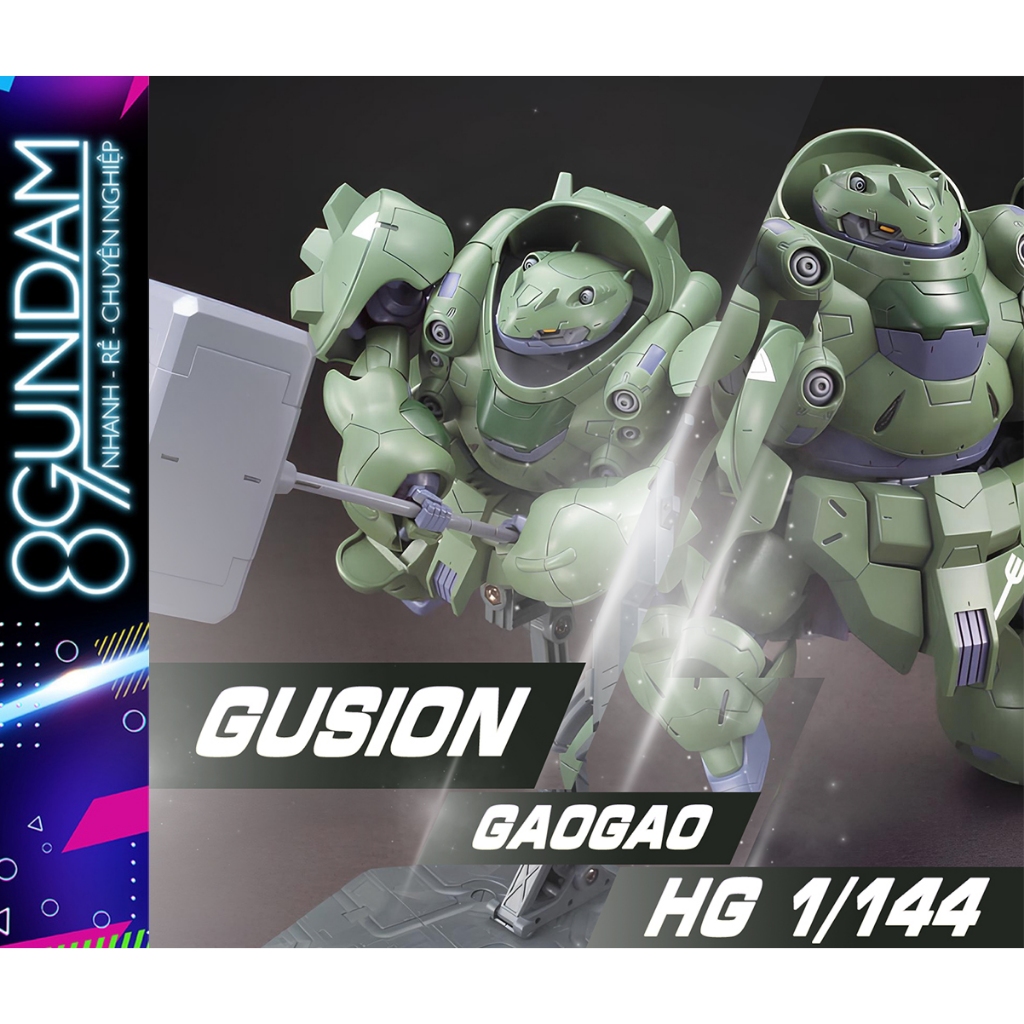 HG IBO 054 Gusion Fighter Assembly Model