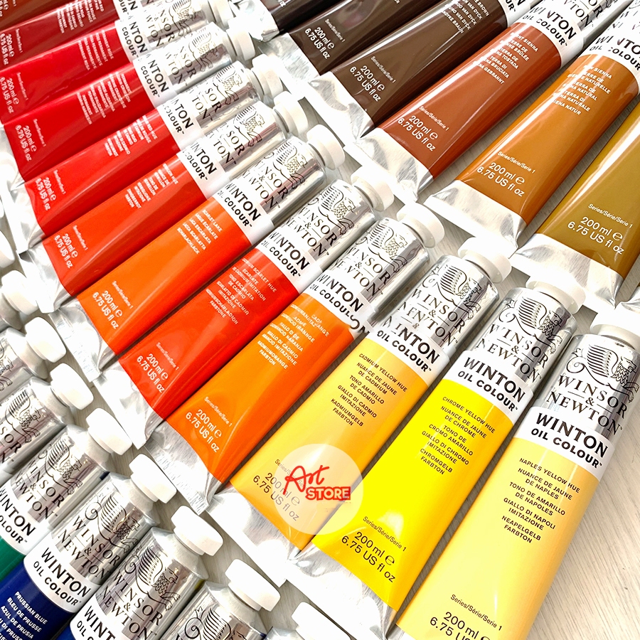[Art Store] Winsor Oil Paint & Newton UK 200ml - 54 สี