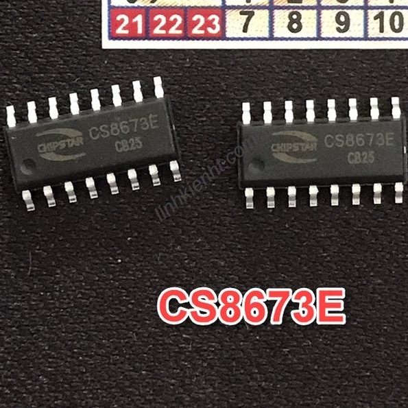 กระเป๋า 2 พลัง ICs CS8673 CS8673E ESOP-16 เพื่อแทนที่ TPA3116d2 ชิปเล็ก