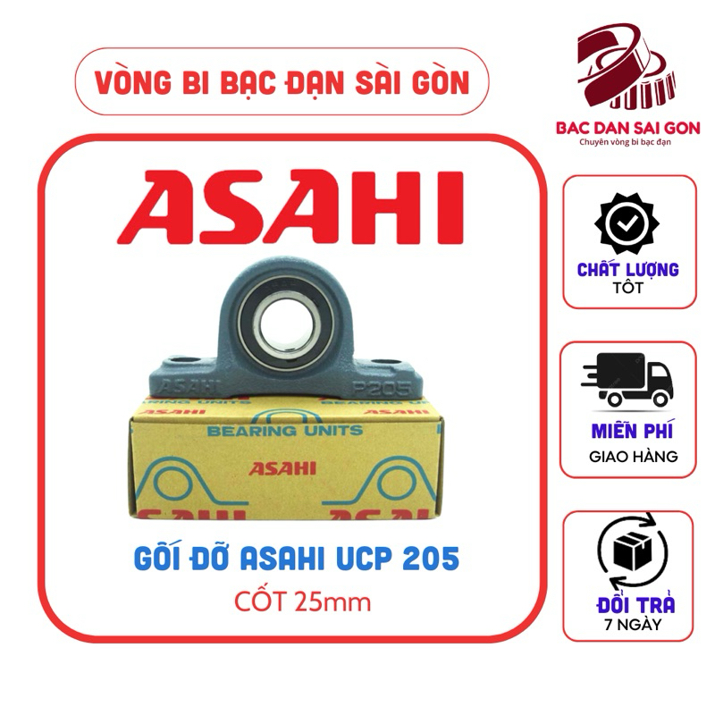 [GENUINE] ASAHI JAPANESE Bearing Support UCP 204 205 206 207 208 209