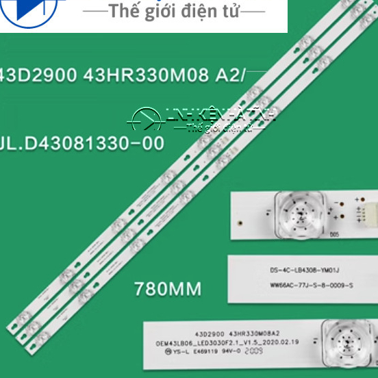 TCL ทีวี LED ชุด 43D2900 43S62 43P62 43S6000 43S6100 43S4900 43D8600 43A730U L43F1B 43P2 43HR330M08 