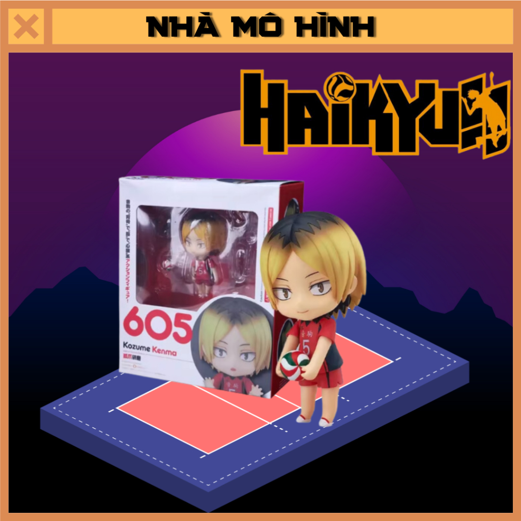 คุณภาพสูง Nendoroid รุ่น Kozume Kenma Jointed Haikyuu Volleyball King