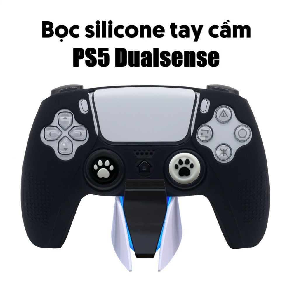 [HANANOIL] ฝาครอบยางสําหรับตัวควบคุมเกม DualSense - Sony PlayStation 5 / PS5