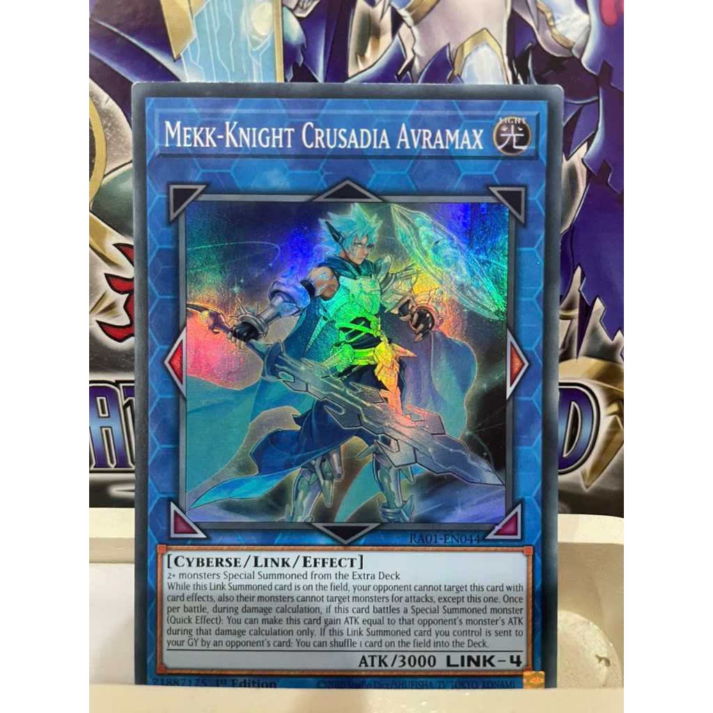 การ์ด Mekk-Knight Crusadia Avramax - RA01-EN044