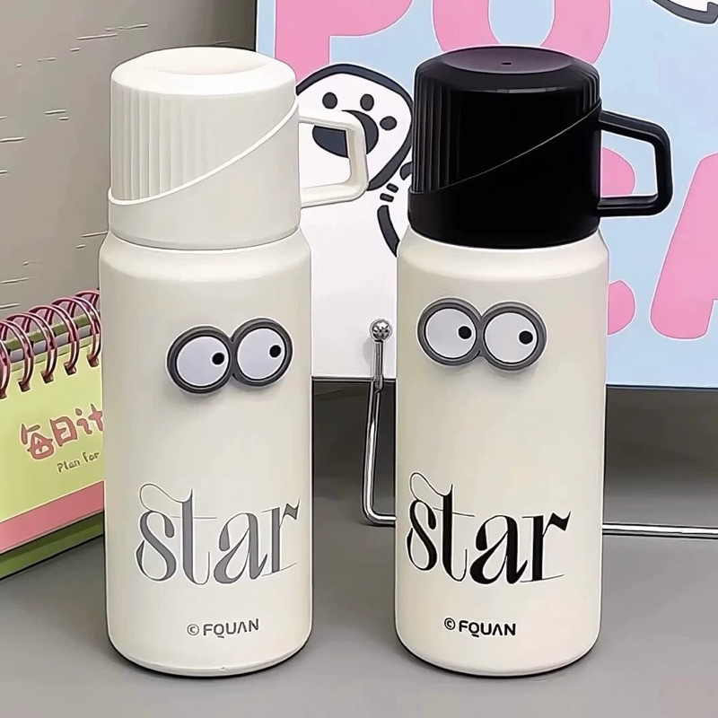 [ของแท้] Star FQuan Thermos Bottle 450ML - กักเก็บความร้อนได้ดี