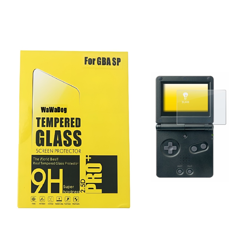 GBA sp gameboy advance sp กระจกนิรภัย