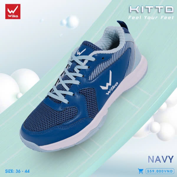 Wika Kitto รองเท้าแบดมินตันและวอลเลย์บอล pickleball สําหรับผู้ชาย