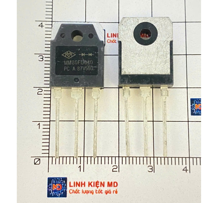 MM80FU040 80FU040 PULSE DIODE 400V/80A ใหม่ / ถอดแยกชิ้นส่วน