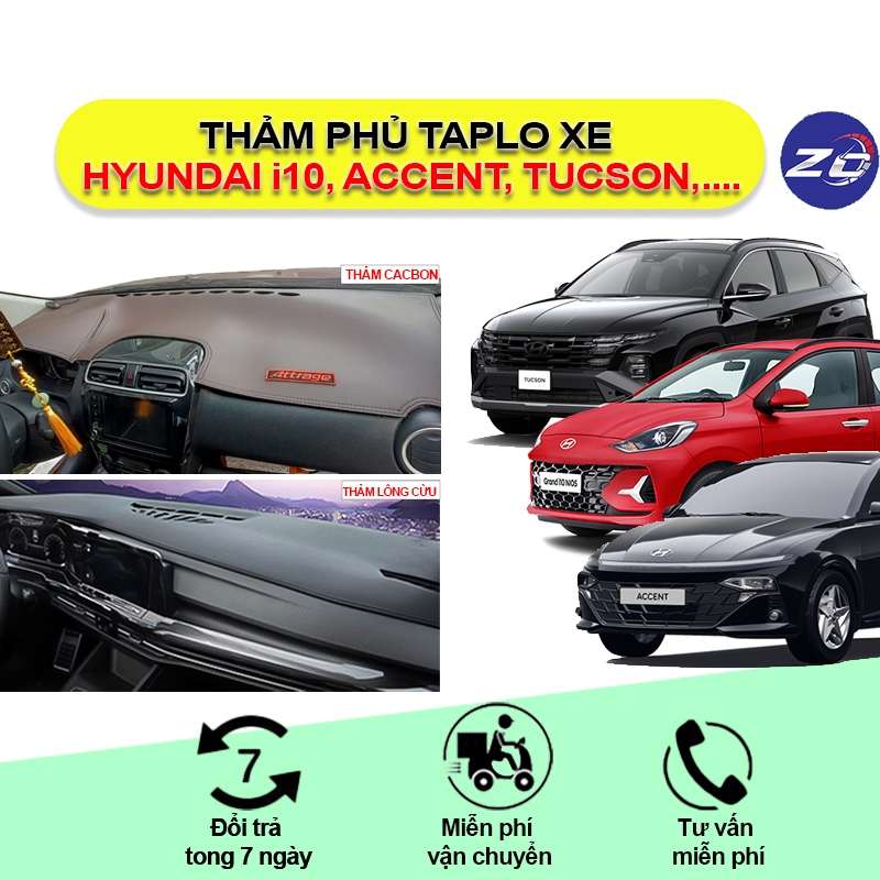 Hyundai GRAND I10, Custin, Creta, Sonata, Tucson, Avante, Kona, STARGAZER เสื่อแดชบอร์ดทําจากกํามะหย