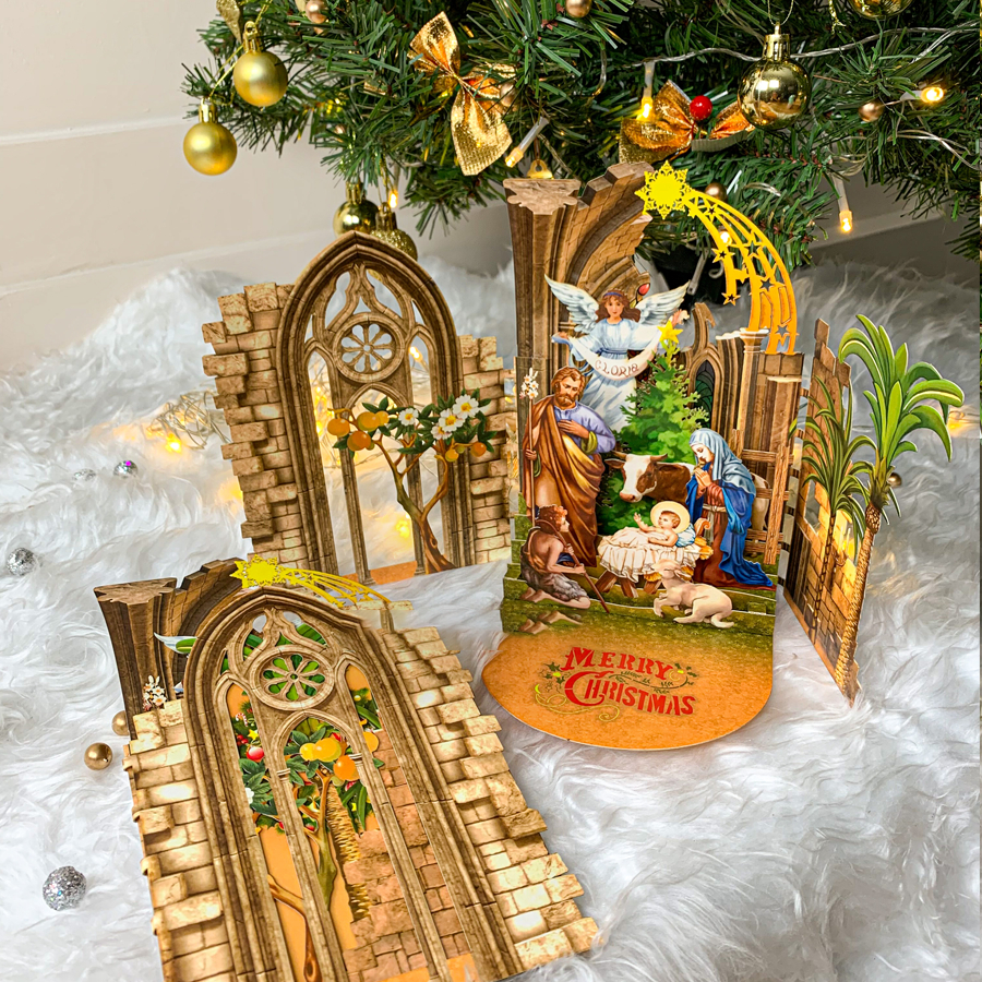 Holy Night 3D Cards - การ์ด 3D Holy Night (มีให้เลือกขนาดเล็ก) รุ่นใหม่ล่าสุด 2021