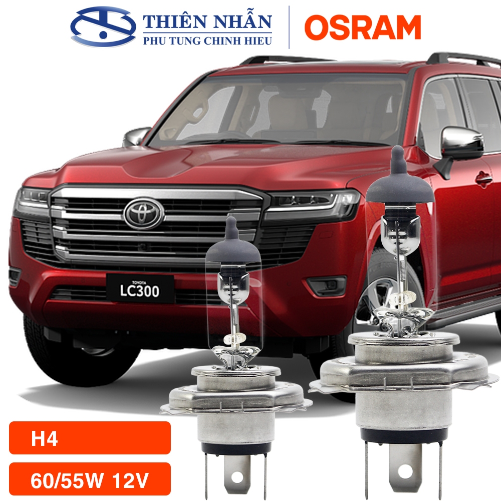HALOGEN OSRAM H4 หลอดไฟสําหรับ Vios, Innova, Ranger, Xpander, CBR 150/250, SH, Dylan, รถจักรยานยนต์ 