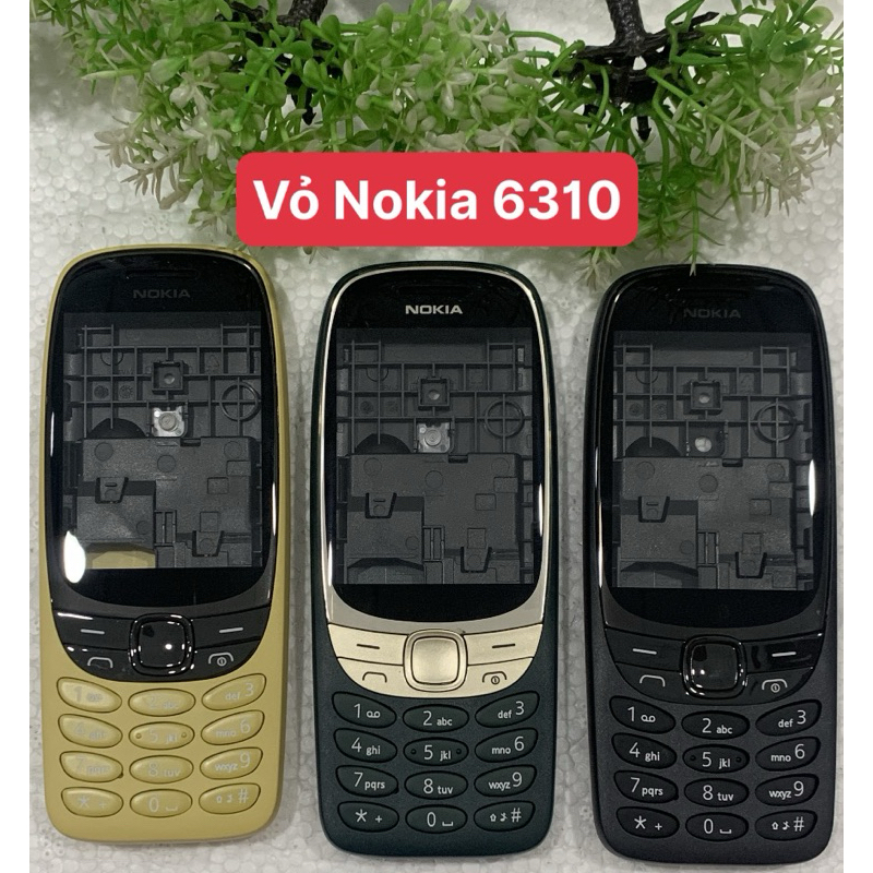 เคสทดแทนสําหรับ Nokia 6310 Phone/Nokia 6310 Case Full Set Zinc New