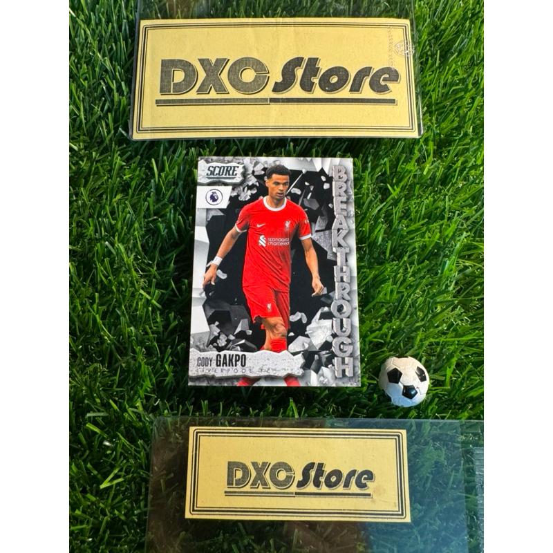 [ ของแท้ ] - BREAKTHROUGH - PANINI SCORE PREMIER LEAGUE 2024 - CODY GAKPO (LIVEROOL)