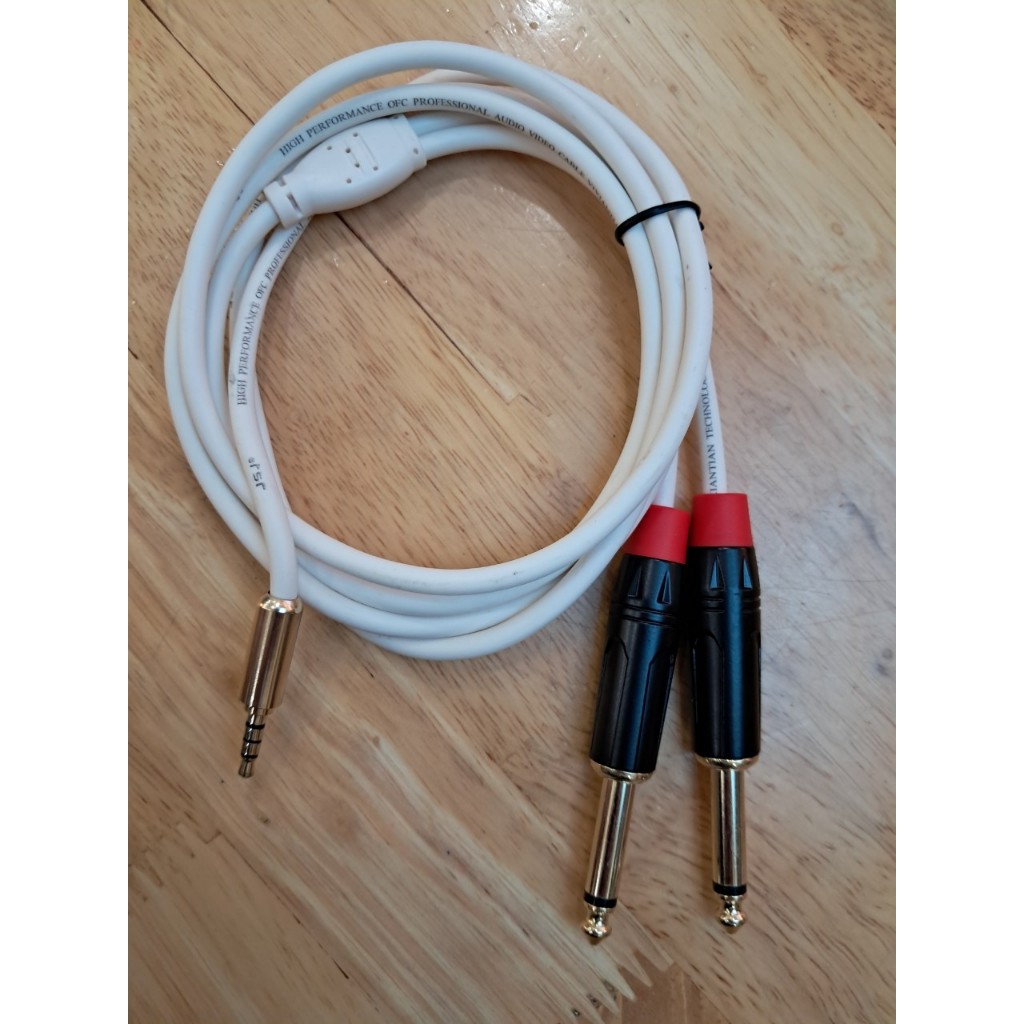สายสด 6 มม. สําหรับการ์ดเสียง Icon Upod Pro, Solo gen3, Mixer F4 F7 yamaha...