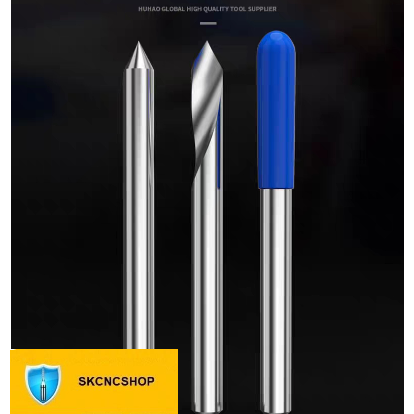 ดอกกัด PCB - 60 องศา - SK CNC SHOP