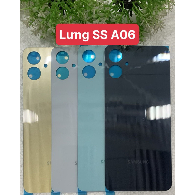 เปลี่ยนกระจกด้านหลังสําหรับ Samsung A06 โทรศัพท์/ Samsung A06 ฝาหลัง/ใหม่ Samsung A06 สังกะสีโทรศัพท