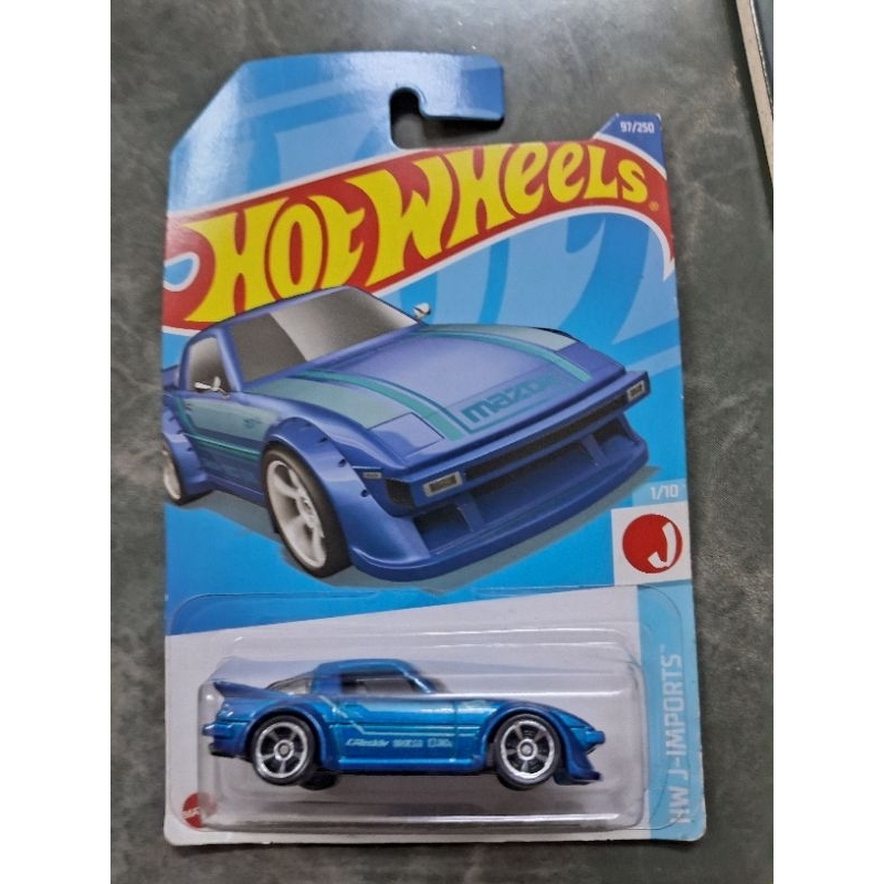 2021 HOT WHEELS MAZDA RX-7 [ JAPAN CARD ]