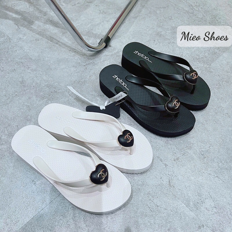 รองเท้าแตะ Fullbox QC Standard Heart Canoe ของแท้ / รองเท้า Mieo D2803 D2804