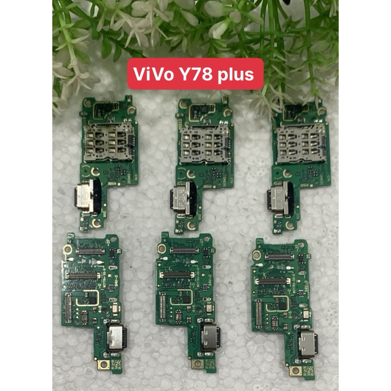 ชุดประกอบการชาร์จไมโครโฟน + ไดรฟ์ซิม Vivo Y78 Plus/ประกอบหางชาร์จไมโคร + ไดรฟ์ซิม Vo Y78 Plus/ชุดบอร