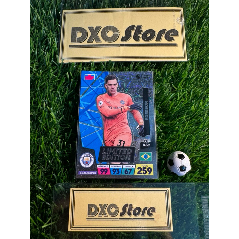 [ ของแท้ ] - LIMITED EDITION - PANINI ADRENALYN XL PREMIER LEAGUE 2023 - EDERSON (MANCHESTER CITY)