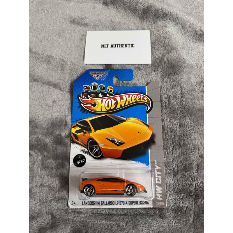 ล้อร้อน LAMBORGHINI GALLARDO LP 570-4 SUPERLEGGERA สีส้ม