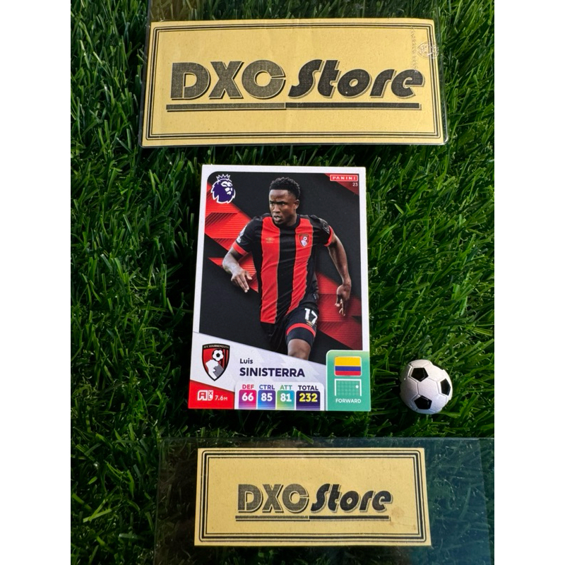 [ ของแท้ ] - PANINI ADRENALYN XL PREMIER LEAGUE 2025 - LUIS SINDERRA (BOURNEMOUTH)