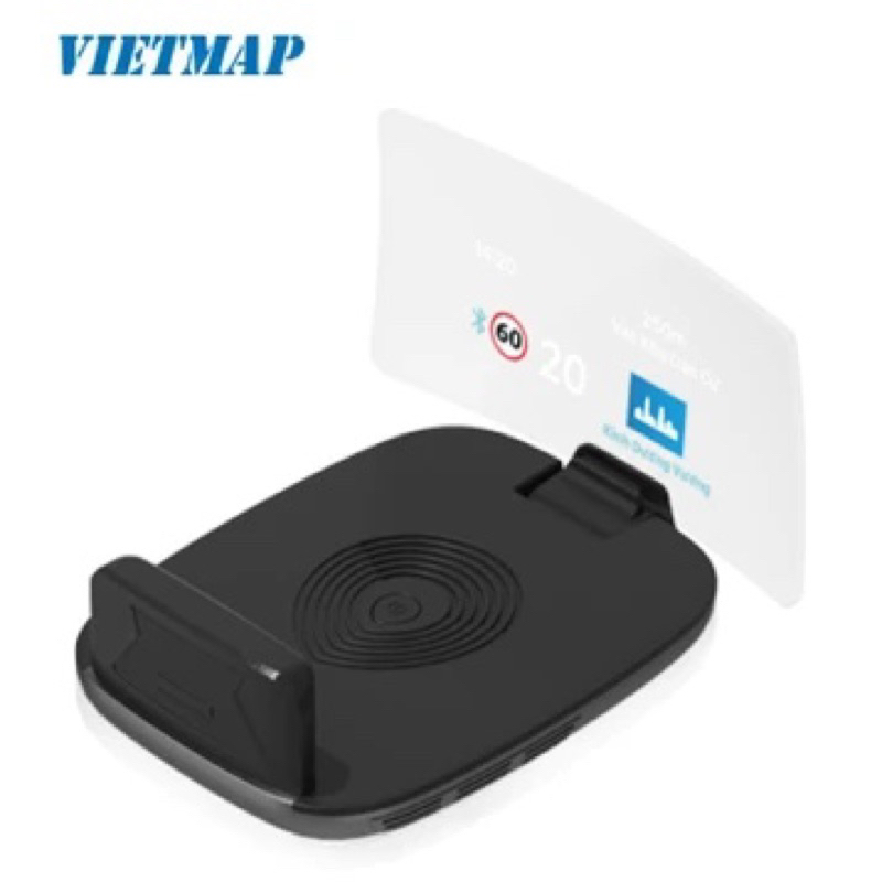 (VietMap Live Free Permanent) กระจกบังลม Vietmap H1N ของแท้ ชุด HUD - ของแท้