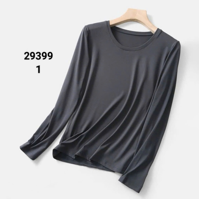 เสื้อยืดคอกลมสีพื้น BONAS