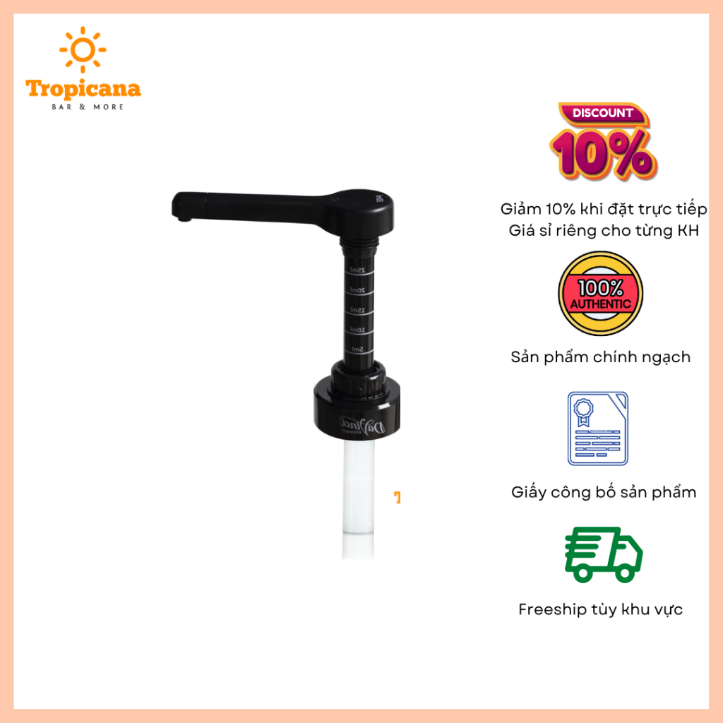 Davinci sauce Pump ( Davinci Pump)