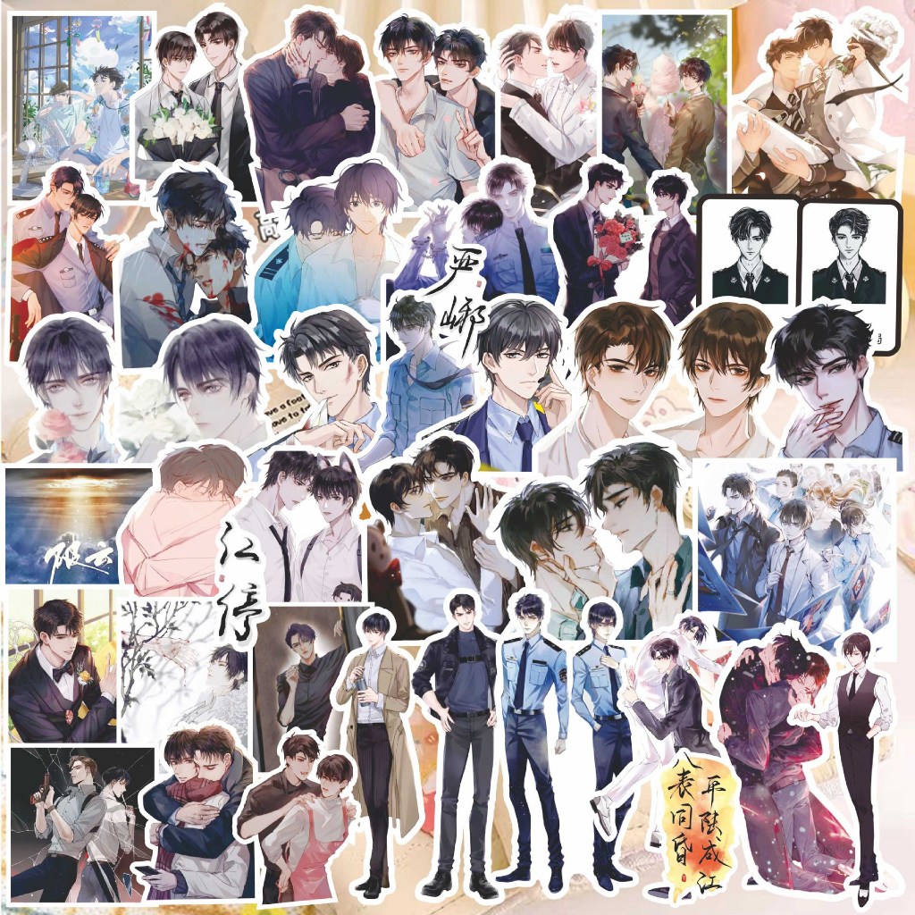 70 สติ๊กเกอร์ Pha Van สติ๊กเกอร์ตกแต่งอนิเมะและมังงะ Korean Comics BL Manhwa BoyLove - ST.22