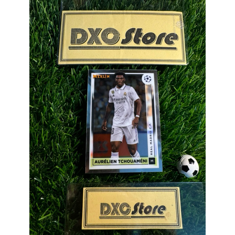 [ ของแท้ ] - TOPPS MERLIN 2023 - AURELIEN TCHOUAMENI (REAL MADRID)