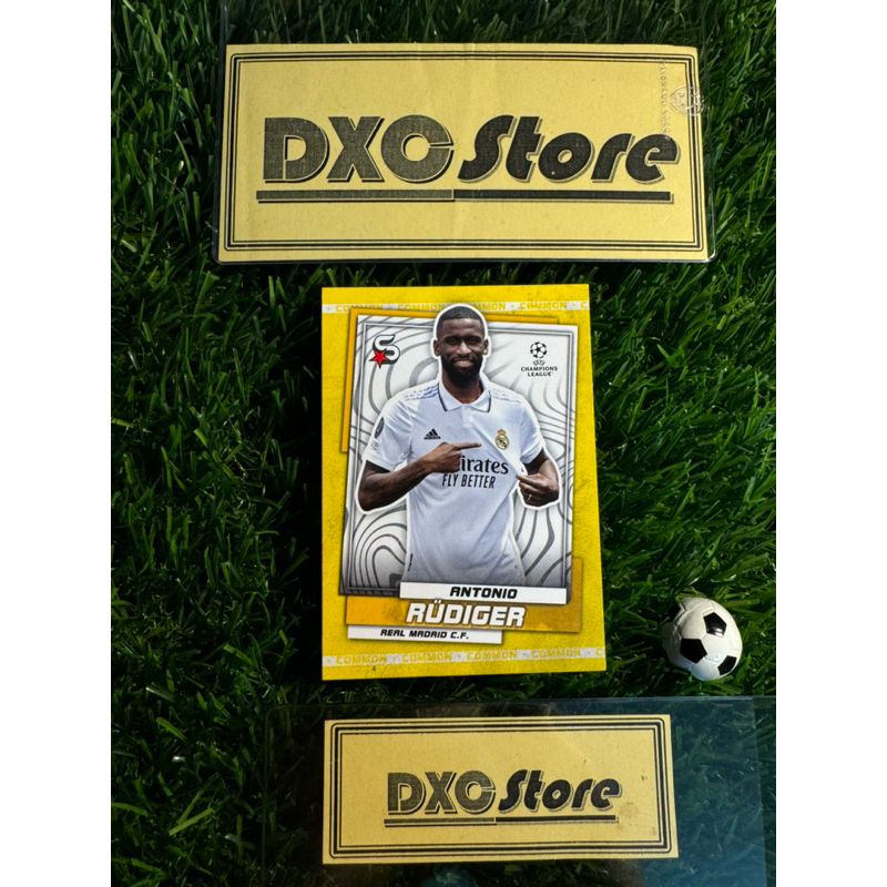 [ ของแท้ ] - COMMON - TOPPS SUPER STAR 2023 - ANANTO RUDIGER (REAL MADRID)