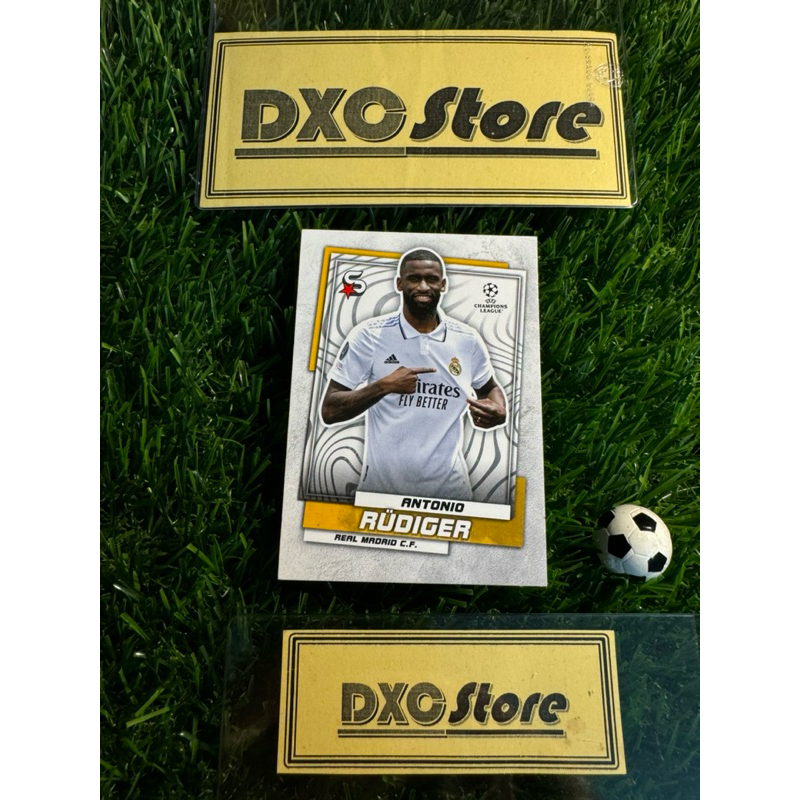 [ ของแท้ ] - TOPPS SUPER STAR 2023 - ANANTO RUDIGER (REAL MADRID)