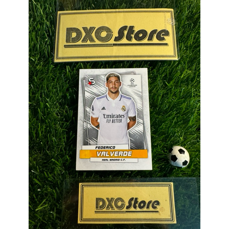 [ ของแท้ ] - TOPPS SUPER STAR 2023- FEDERICO VALDERDE (REAL MADRID)