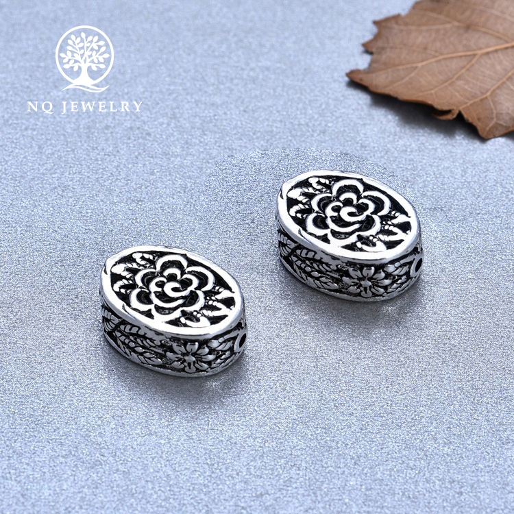 S925 เพชรเจาะไขว้ไทย Charm S925 - NQ Jewelry