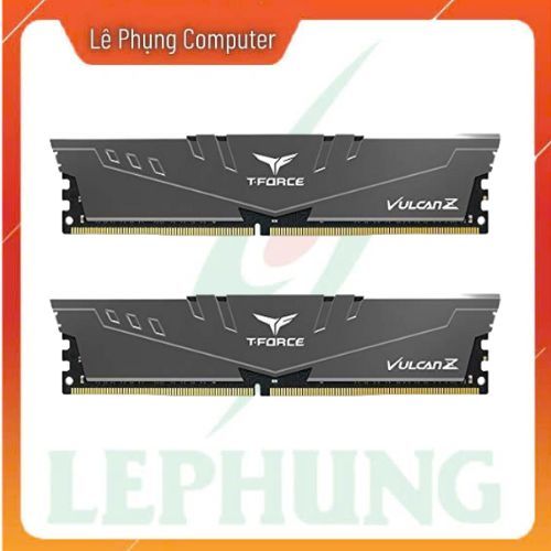 PC Ram TEAM T-Force Vulcan Z สีแดง/เทา DDR4 (BUS 3200) 8GB / 16GB