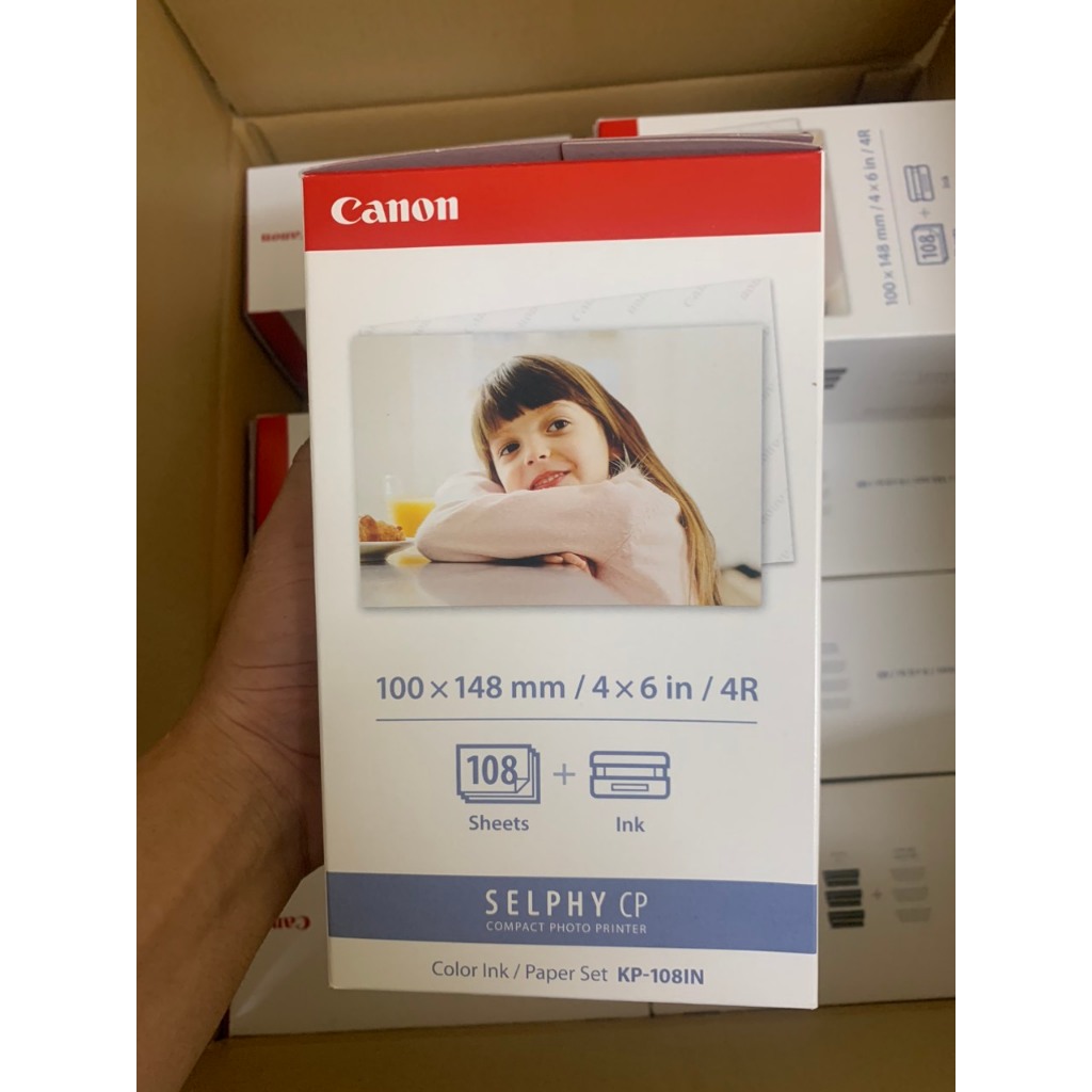 กระดาษภาพถ่าย canon Kp108in ของแท้