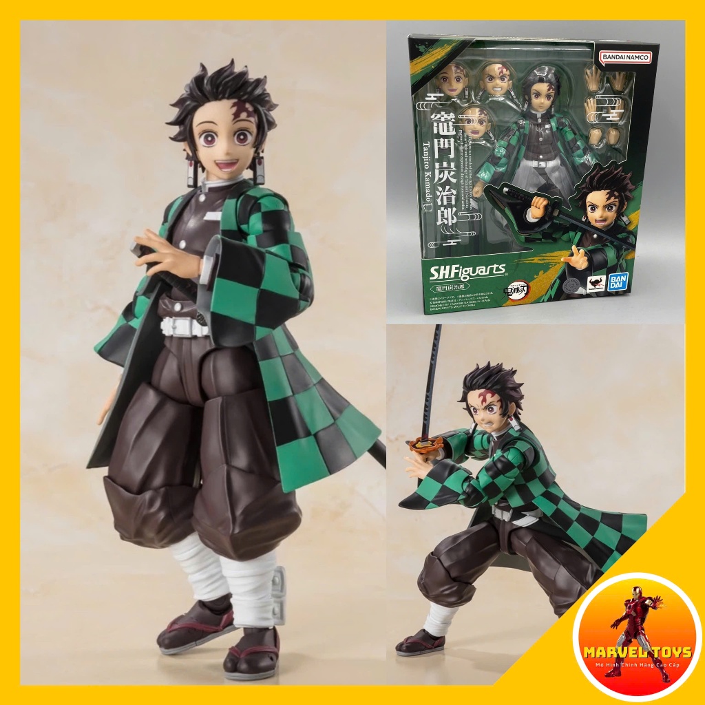 [AVAILABLE] ของแท้ Model BANDAI SHF SHFiguarts Tanjiro Kamado Demon Slayer Kimetsu no Yaiba