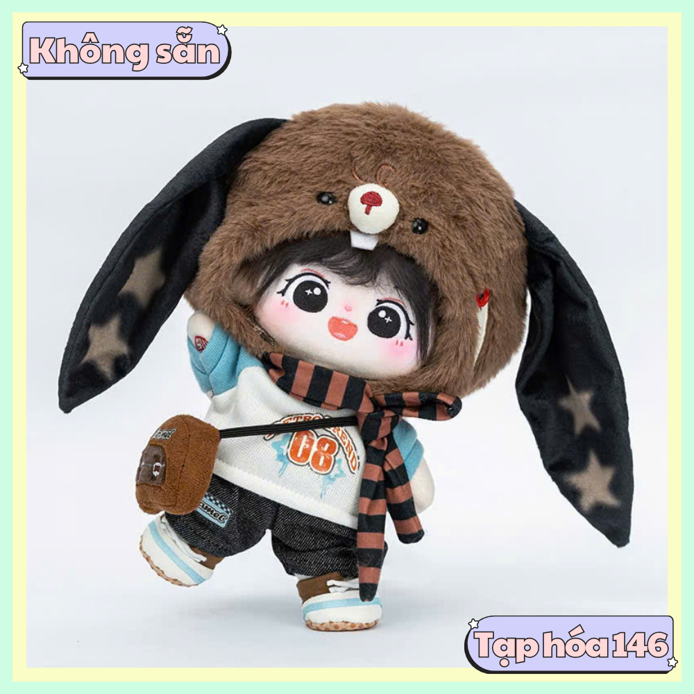 [93 รุ่น][AVAILABLE] ชุดตุ๊กตา 10cm 20cm 30cm 40cm - เสื้อผ้าตุ๊กตา 10cm 20cm 30cm 40cm