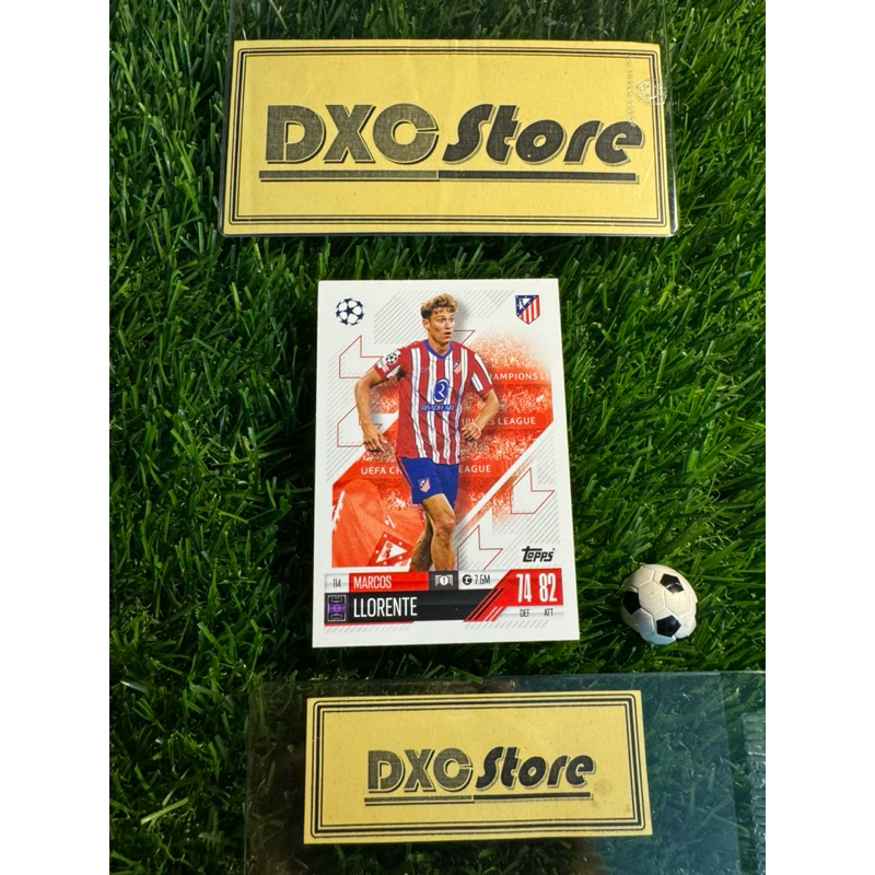 [ ของแท้ ] - TOPPS MATCH ATTAX 2025 - MARCOS LLORENTE (ATLETICO MADRID)