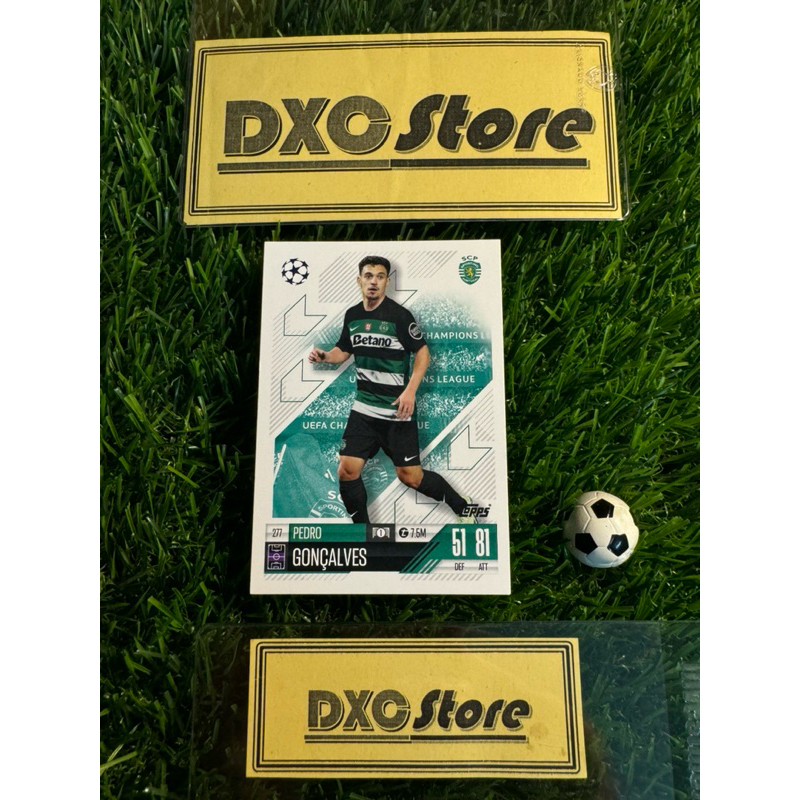 [ ของแท้ ] - TOPPS MATCH ATTAX 2025 - PEDRO GONCALVES (SPORTING)