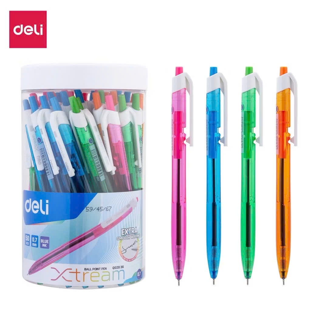 XTREAM PRESSURE HEAD OIL BALLPEN – 0.7MM BLUE INK – EQ02836 – เขียน SMOOTH, EVEN INK – VPP KOB