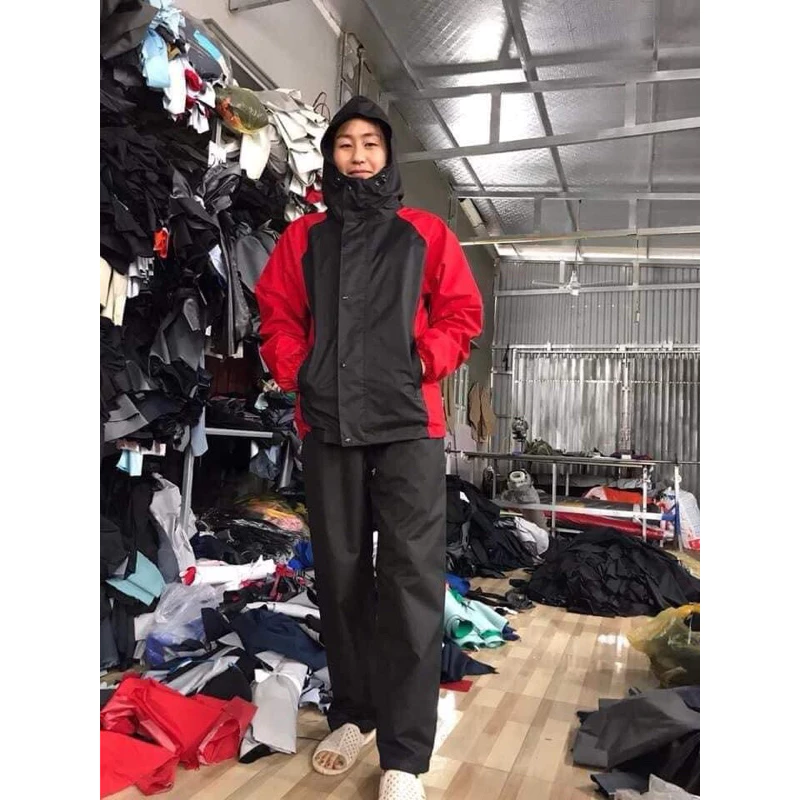 ชุดเสื้อผ้ากันฝน 2 ชั้น thumbnail 10