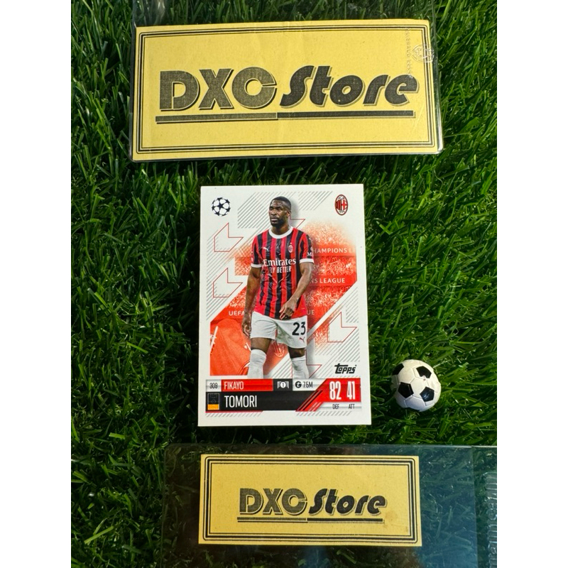 [ ของแท้ ] - TOPPS MATCH ATTAX 2025 - FIKAYO TOMORI (AC MILAN)