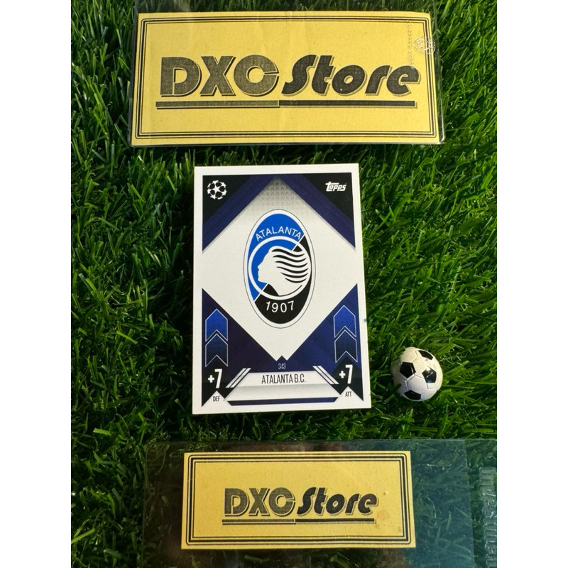 [ ของแท้ ] - LOGO - TOPPS MATCH ATTAX 2025 - ATALANTA