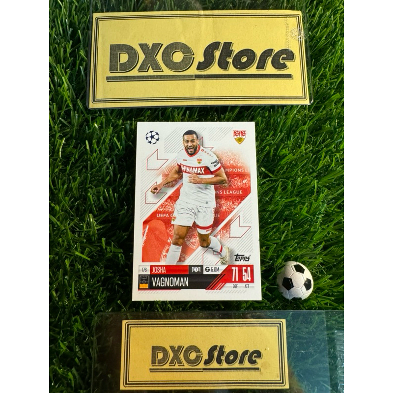 [ ของแท้ ] - TOPPS MATCH ATTAX 2025 - JOSHA VAGNOMAN (VfB STUTTGART)
