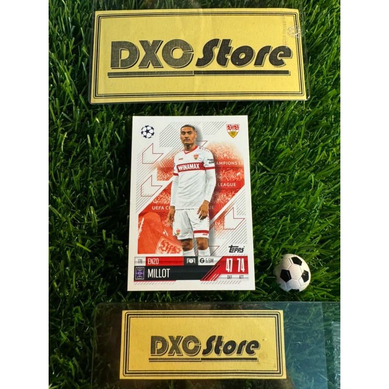 [ ของแท้ ] - TOPPS MATCH ATTAX 2025 - เอ็นโซ มิลอท (VfB STUTTGART)