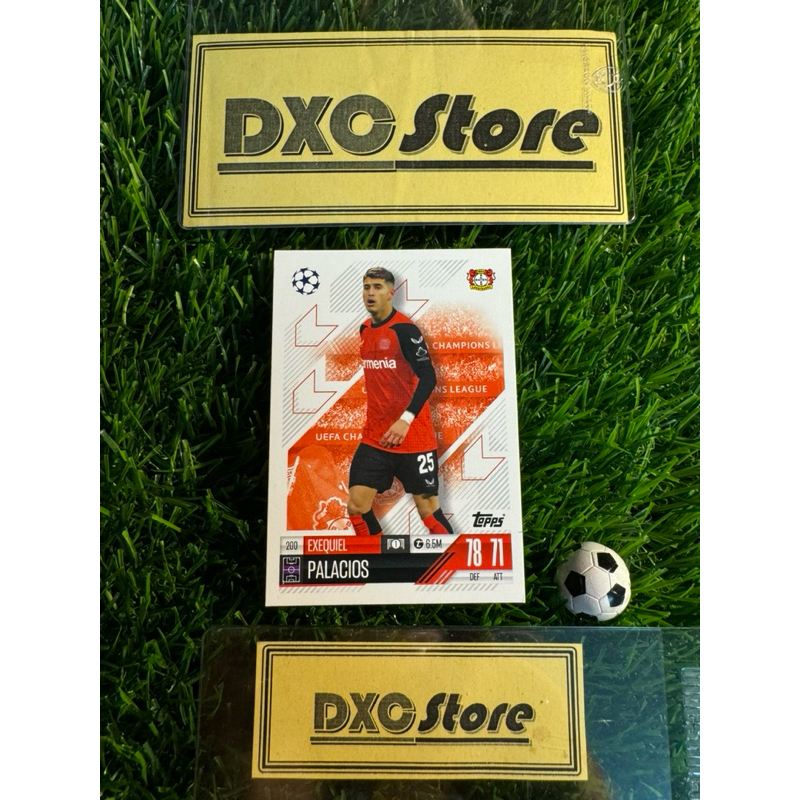 [ ของแท้ ] - TOPPS MATCH ATTAX 2025 - EXEQUIEL PALACIOS (BAYER 04 LEVERKUSEN)